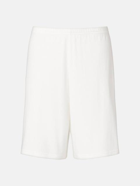 The Row Larissa cotton Bermuda shorts
