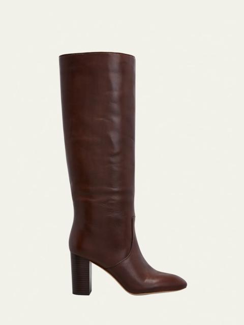 LOEFFLER RANDALL Goldy Leather Knee Boots