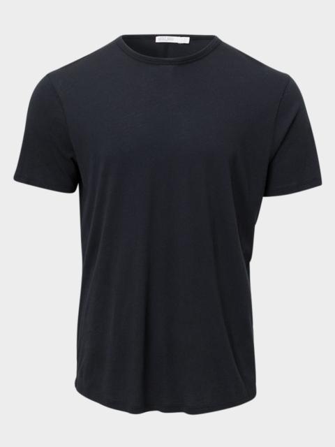 Barefoot Dreams Men's Malibu Collection Cotton Modal Crewneck T-Shirt