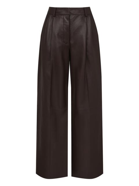 ILLUSTRATION LEATHER PANT