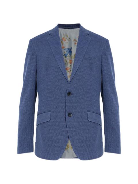 Etro single-breasted textured blazer