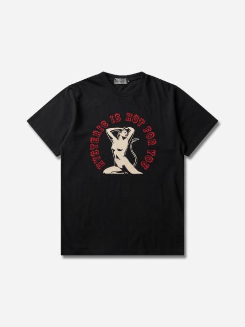 Hysteric Glamour Men's Hot For You T-Shirt Black