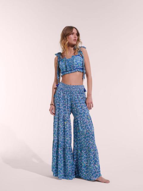 Poupette St Barth Pant Soledad - Blue Net