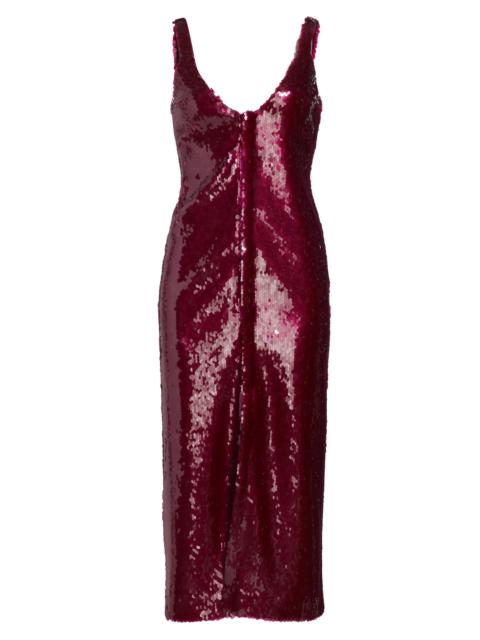 16ARLINGTON Women's Kal Sequined Midi-Dress - Rossocili