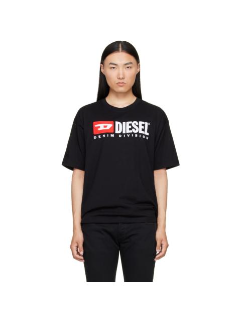 Diesel Black Diesel Patch Logo T-shirt