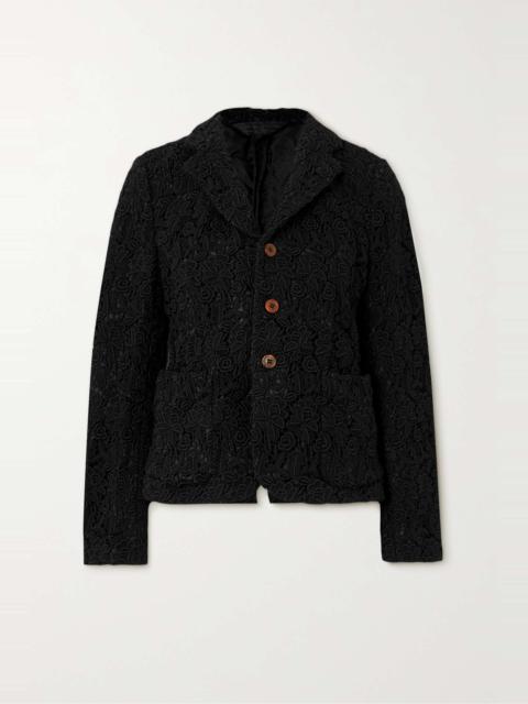 Guipure lace jacket