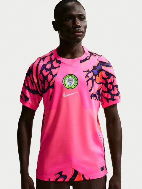 Nike Nigeria 2026 Stadium Goalkeeper Men's Nike Dri-FIT Soccer Replica Short-Sleeve Jersey