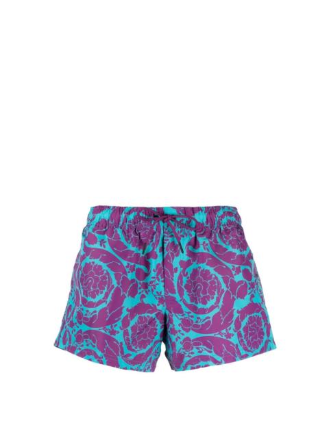 VERSACE Barocco-print swimming shorts