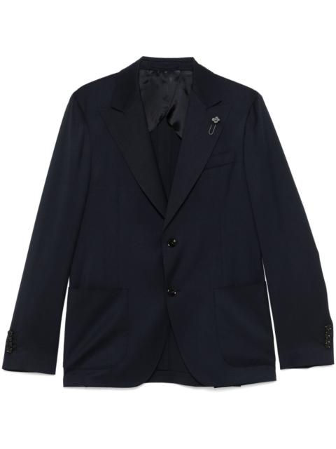 LARDINI virgin-wool blazer