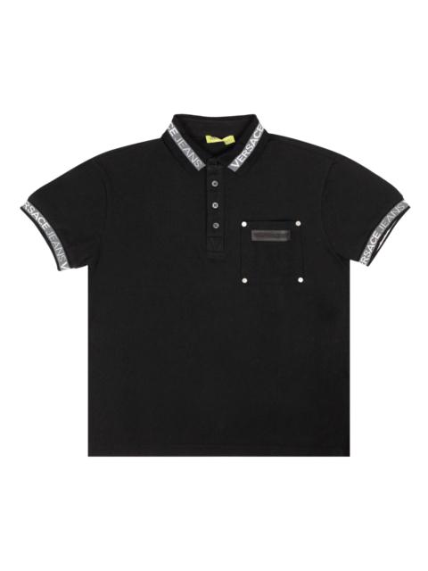 Versace Polo Shirt 'Black'