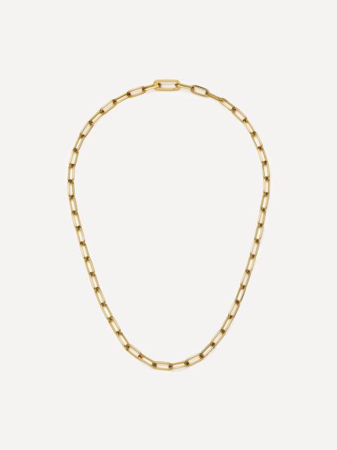 MISSOMA 18ct Gold-Plated Classic Paperclip Chain Necklace
