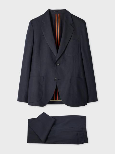 Paul Smith Navy Linen Suit