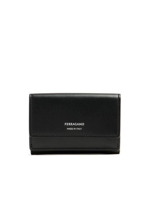 Classic leather tri-fold wallet