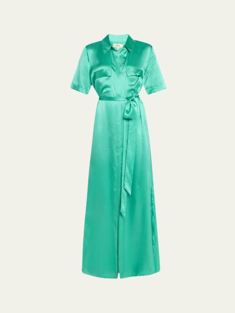 Klement Cargo-Pocket Maxi Dress