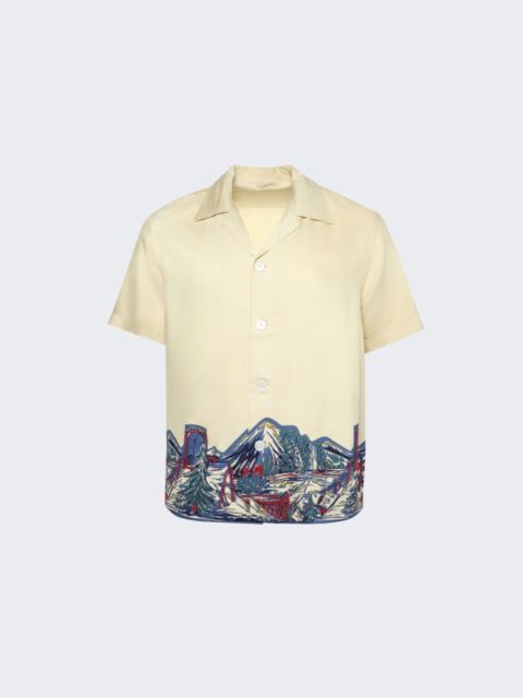 BODE Ski Lift Shirt White