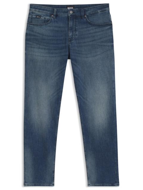 BOSS REGULAR-FIT JEANS IN STRETCH DENIM