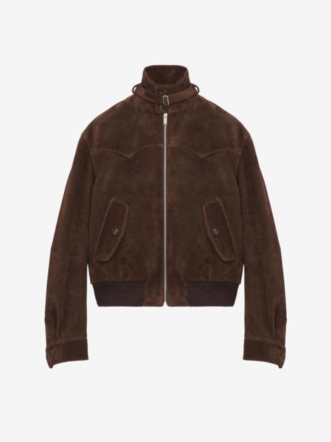 Alexander McQueen Suede Blouson