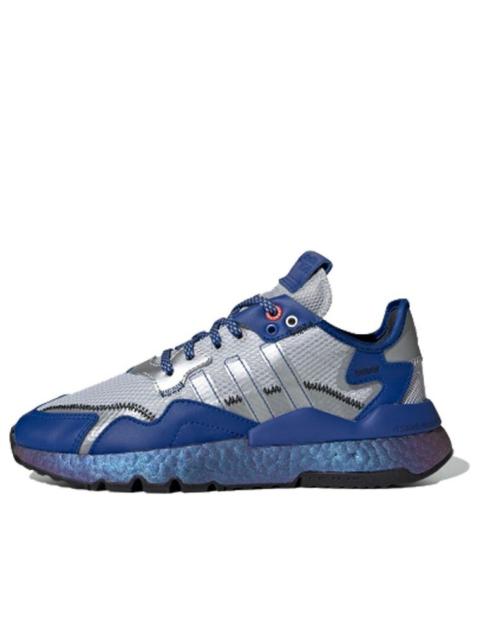 adidas (WMNS)adidas Nite Jogger 'Silver Metallic Royal Blue' EG3360