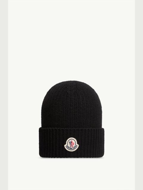 Moncler Tricot Wool Blend Beanie