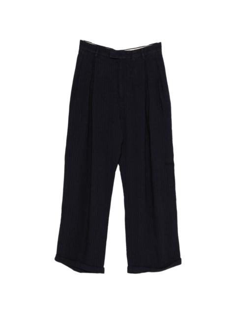 BARENA herringbone trousers