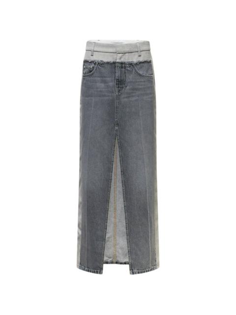 Stella McCartney Tailoring Mixed midi skirt