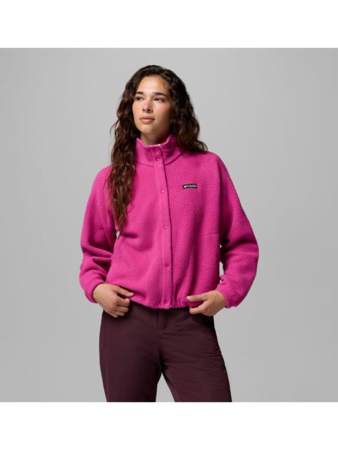Columbia Women's Jasper Ridge Pebbled Fleece Full Snap