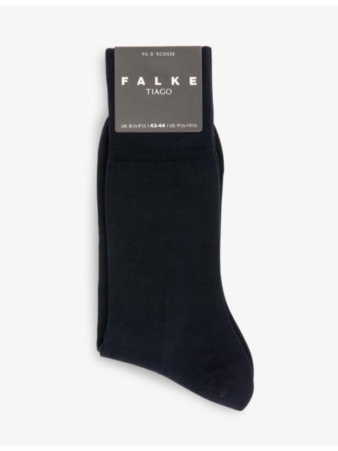 FALKE Tiago logo-print cotton-blend socks