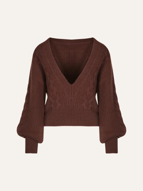 Johanna Ortiz Braided Cable Sweater