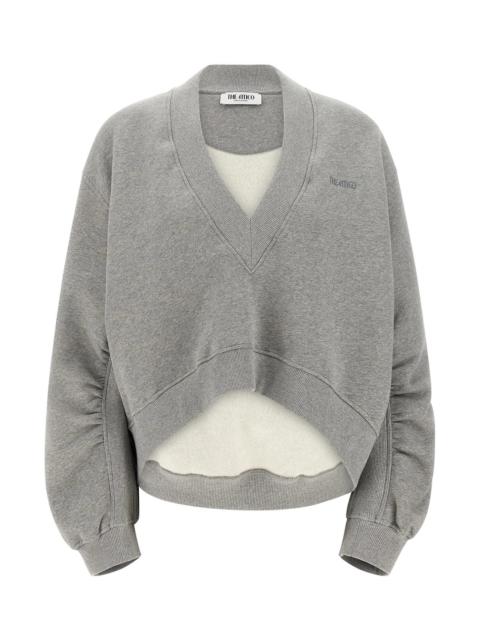 THE ATTICO Logo embroidery sweatshirt