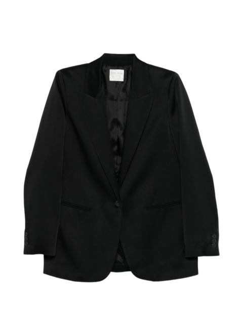 forte_forte single-breasted notched jacket
