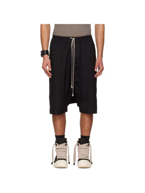Rick Owens Black Temple Rick S Pods Shorts