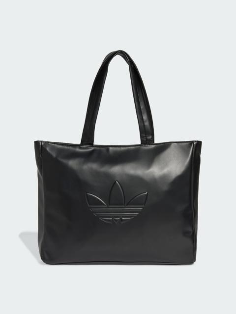 adidas Polyurethane Shopper Bag Outline Trefoil