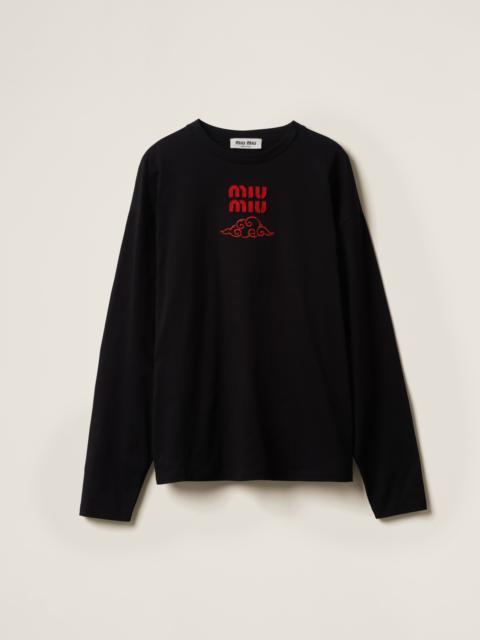 Miu Miu Cotton jersey T-shirt