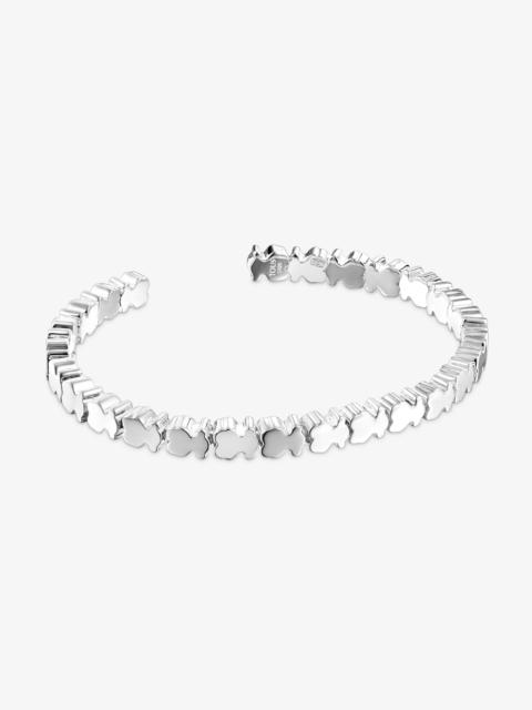 TOUS Silver Straight bears Bracelet