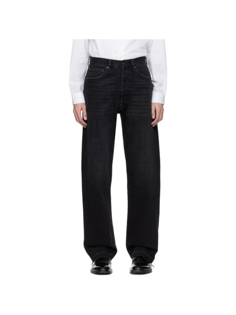 Maison Margiela Black Straight-Leg Jeans