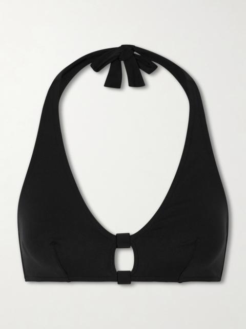 ERES Float Embellished Halterneck Bikini Top
