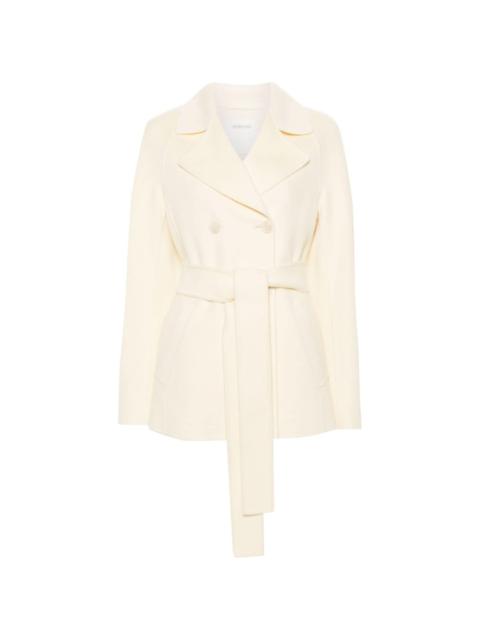 Sportmax double-breasted belted jacket