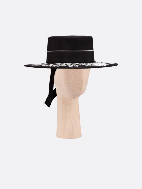 Dior Diorodeo Large Brim Hat