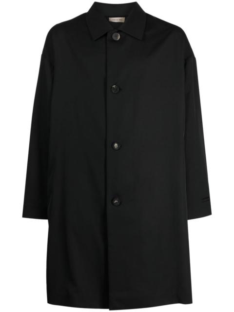 Fear of God single-breasted long-sleeve coat