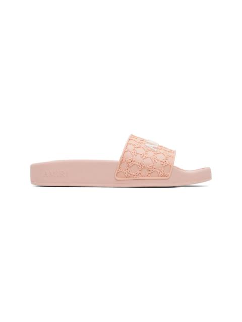 AMIRI Pink MA Quad Pool Slides