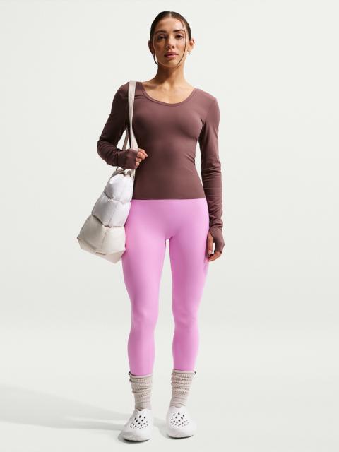 Nike Nike Zenvy Women's High-Waisted Full-Length Leggings with No Front Seam