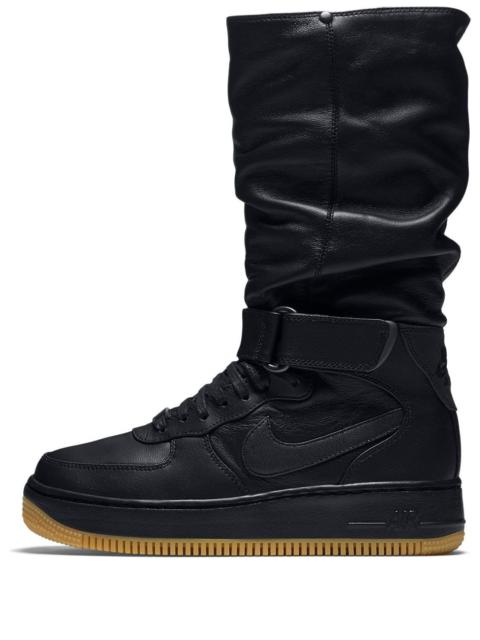 (WMNS) Nike Air Force 1 Upstep Warrior Shoes For Black 860522-001