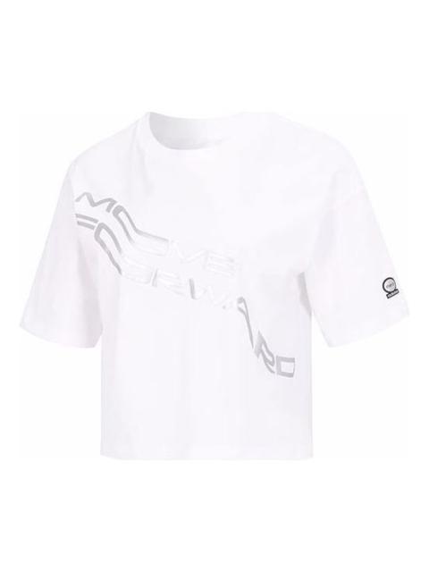 (WMNS) adidas Neo Logo T-Shirts 'White' IA6757