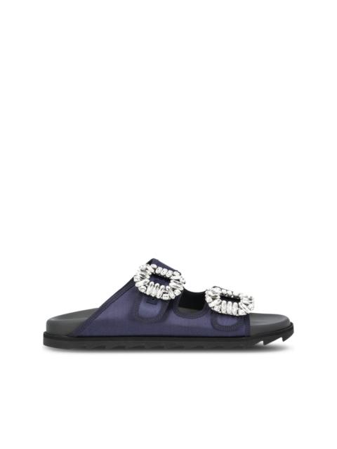 Roger Vivier Viv' buckle-embellished sandals