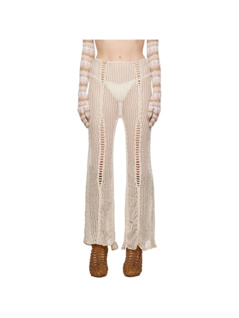【関税込み】Isa Boulder グリーン Canyon Wave ラウンジパンツ ISA BOULDER Green Canyon Wave Lounge Pants | REVERSIBLE