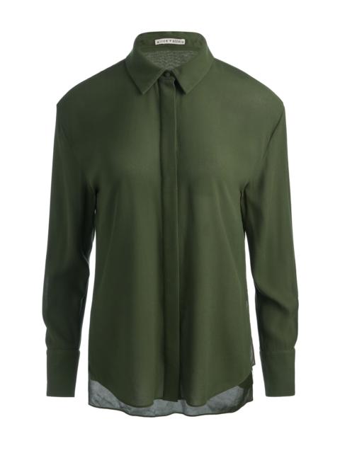 Alice + Olivia DIMITRA OVERSIZED BUTTON DOWN