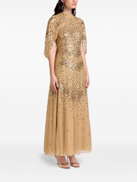 Needle & Thread sequin-embellished midi dress