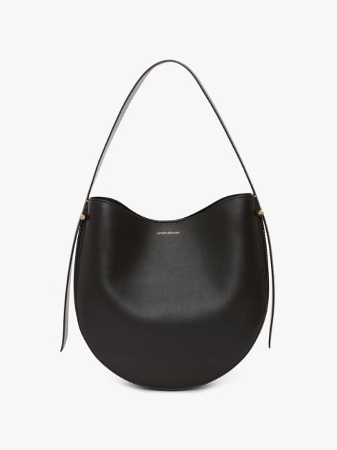 Victoria Beckham Dia Medium Hobo Bag In Black Leather