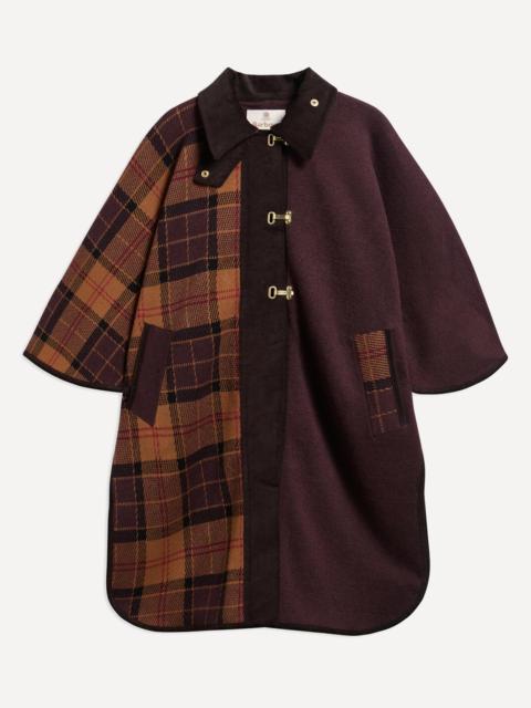 Barbour Elva Wool-Blend Cape