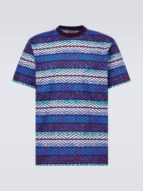 Missoni Zig Zag cotton jersey T-shirt